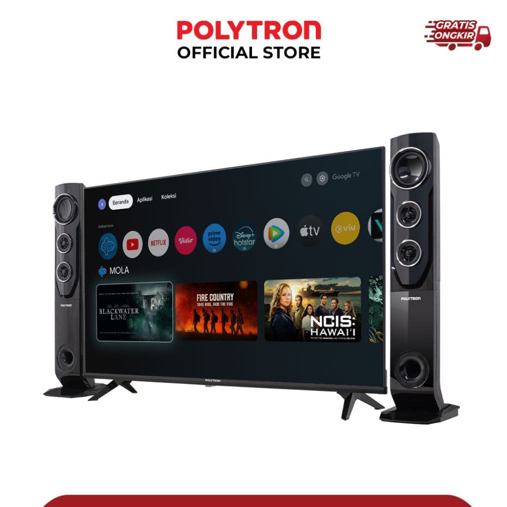 TV LED 43" Polytron PLD-43TG5055 + SPK1043