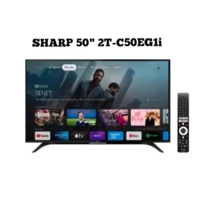TV LED 50" Sharp 2T-C50BG1I (ANDROID TV)