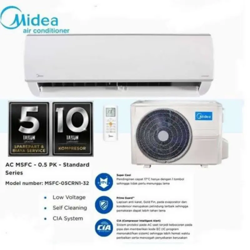 AC 0,5PK Midea MSFT-05CRN8