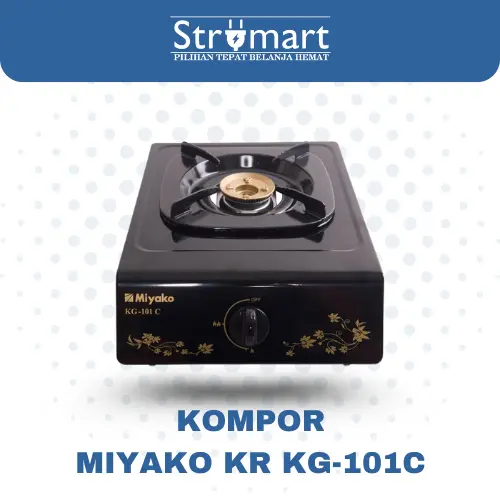 Kompor Miyako Kr KG-101C/2PC-2%/TF/1 TK-4KK/=KG-201