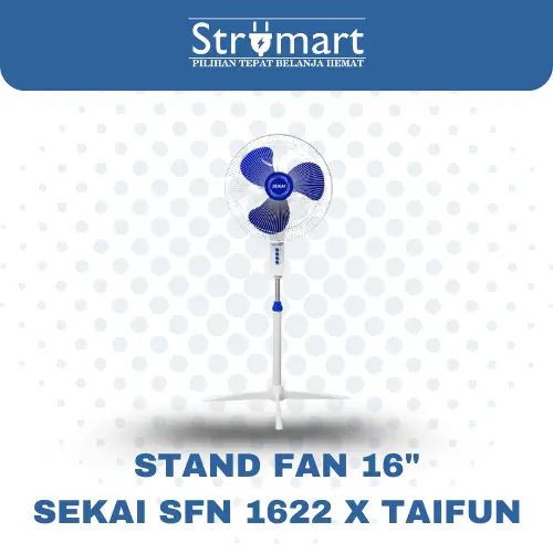 Kipas Angin Berdiri 16" Sekai Sfn 1622 X Taifun