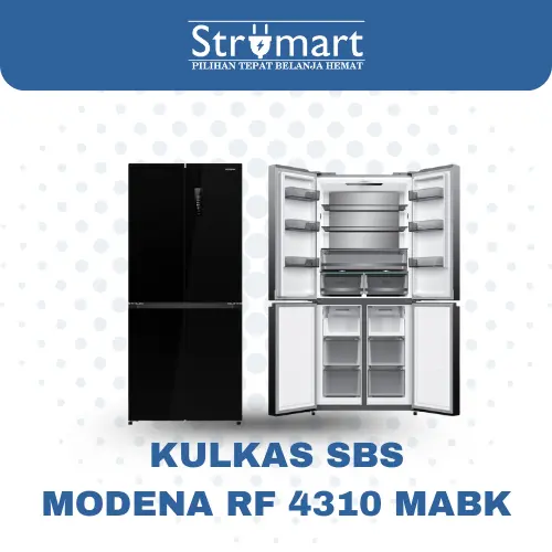 Kulkas Sbs Modena Rf 4310 Mabk