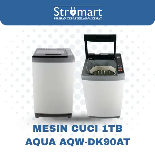 Mesin Cuci 1TB Aqua AQW-DK90AT