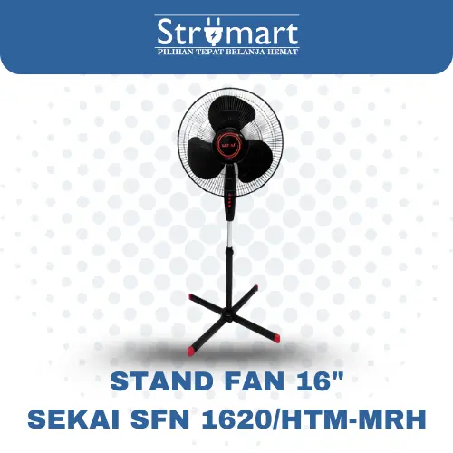 Kipas Angin Berdiri 16" Sekai Sfn 1620/HTM-MRH