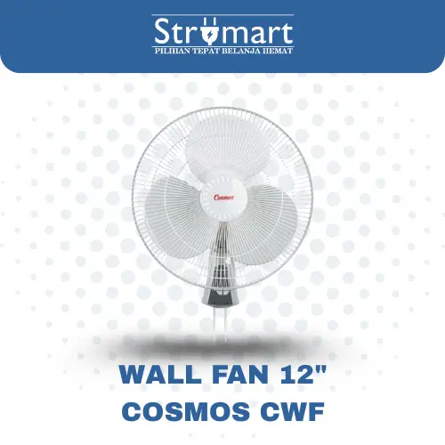 Kipas Angin Dinding 12" Cosmos Cwf