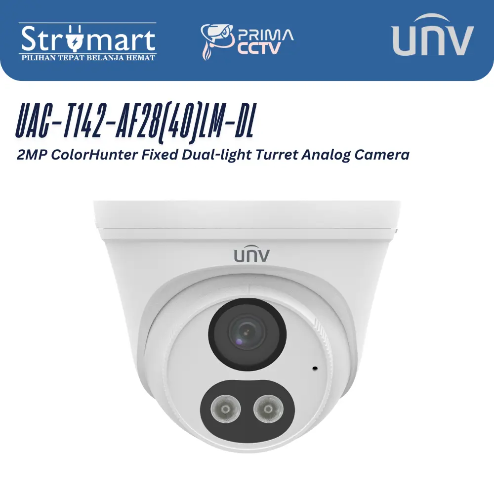 Kamera Uniview UAC-T142-AF28(40)LM-DL 2MP Outdoor Color Audio