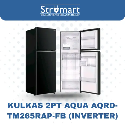 Kulkas 2PT Aqua AQRD-TM285RAP-FB (INVERTER)
