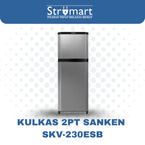 Kulkas 2PT Sanken SKV-230ESB