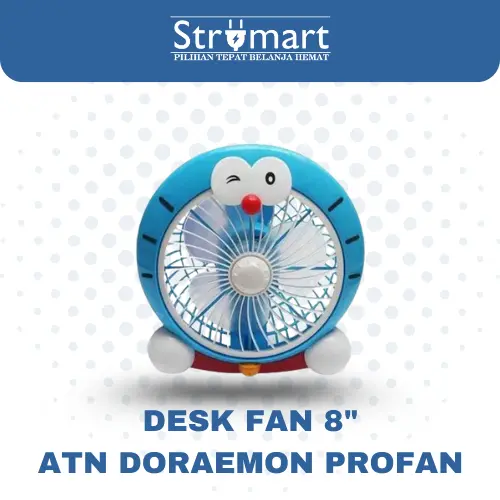 Kipas Angin 8" Profan RDF-820 DORAEMON/25W/ARASHI