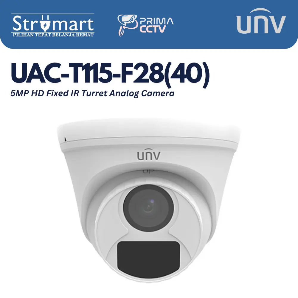 Kamera Uniview UAC-T115-F28(40) 5MP Indoor Ir