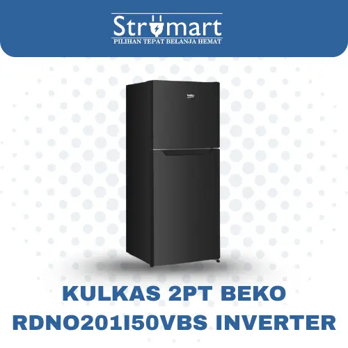 Kulkas 2PT Beko RDNO201I50VBS Inverter