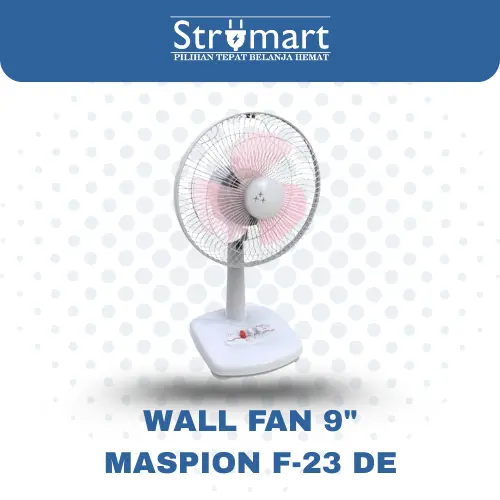 Kipas Angin Meja 9" Maspion F-23 DE/NETTO