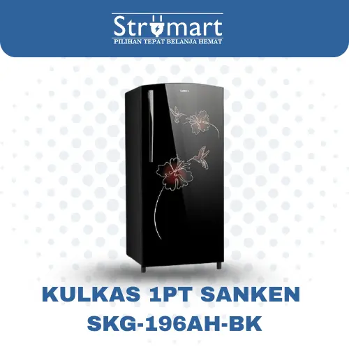 Kulkas 1PT Sanken SKG-196AH-BK