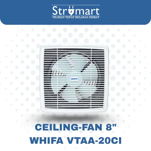 EX-VEN/CEILING-FAN 8" Whifa VTAA-20CI/3