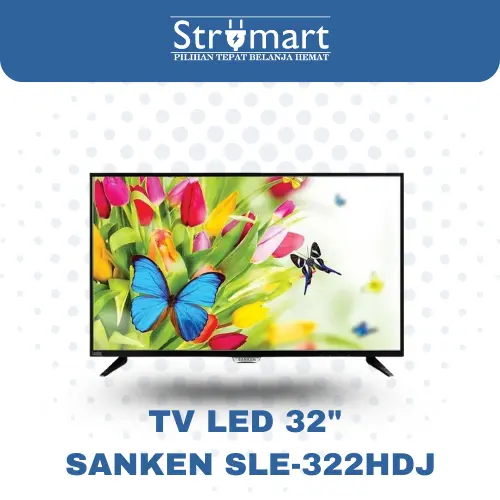 TV LED 32" Sanken SLE-322HDJ/HDB