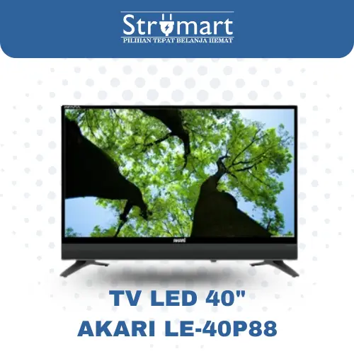 TV LED 40" Akari LE-40P88