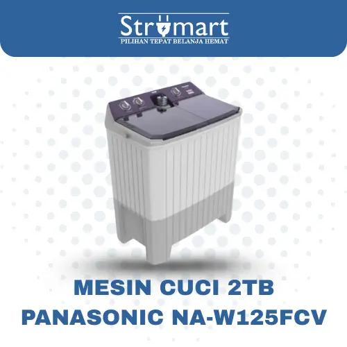 Mesin Cuci 2TB Panasonic NA-W125FCV