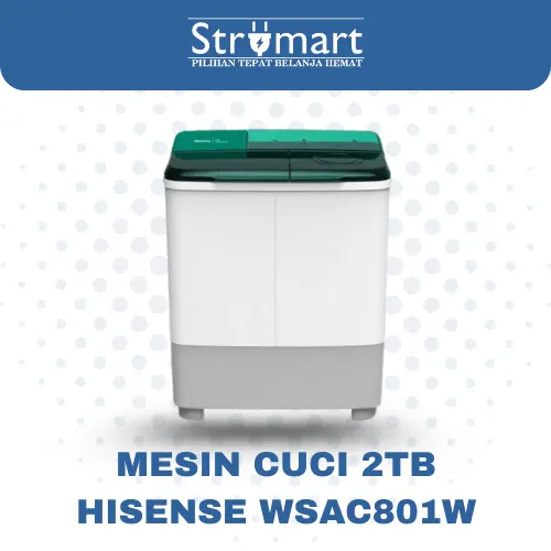 Mesin Cuci 2TB Hisense WSAC801W
