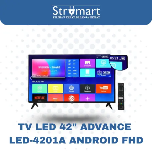 TV LED 42" Advance LED-4201A Android FHD