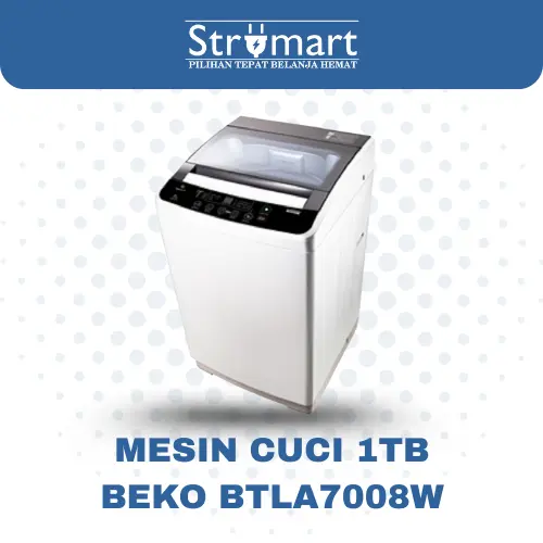 Mesin Cuci 1TB Beko BTLA7008W