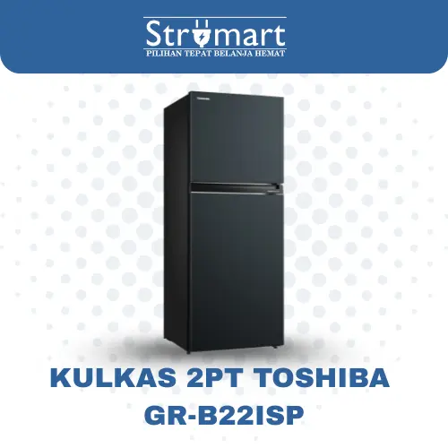 Kulkas 2PT Toshiba GR-B22ISP