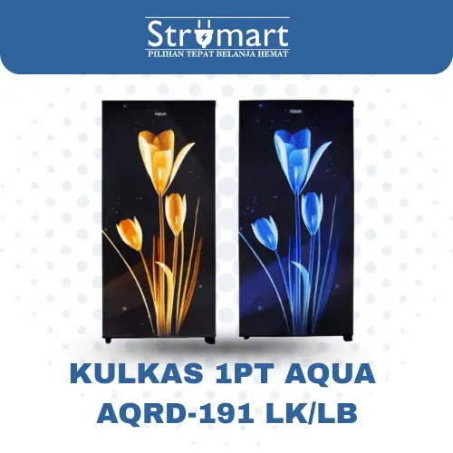 Kulkas 1PT Aqua AQRD-191 LK/LB