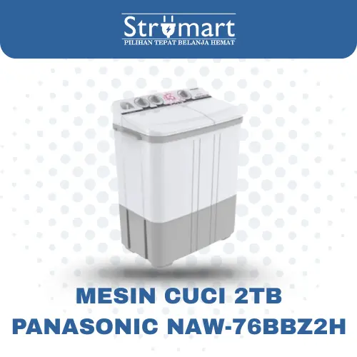 Mesin Cuci 2TB Panasonic NAW-76BBZ2H