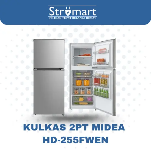 Kulkas 2PT Midea HD-255FWEN