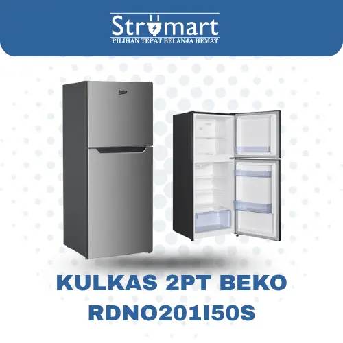 Kulkas 2PT Beko RDNO201I50S