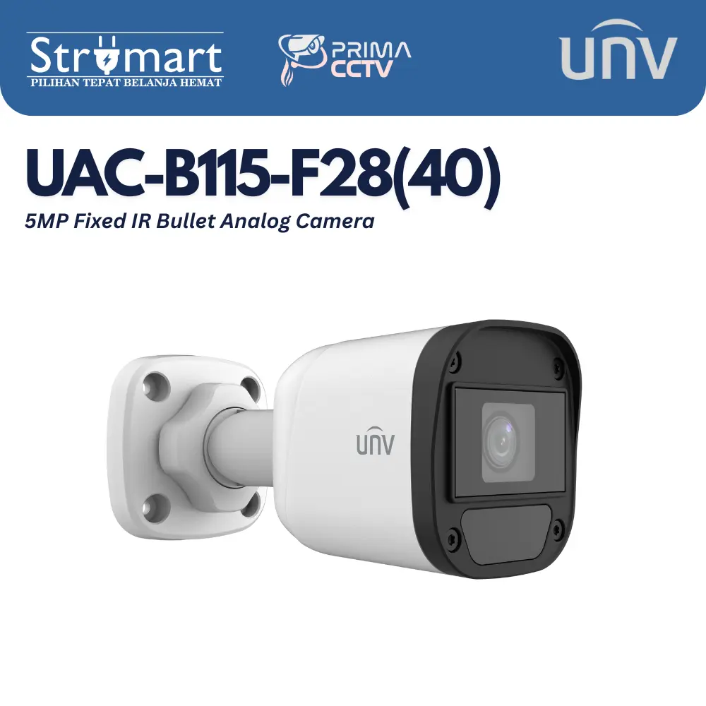 Kamera Uniview UAC-B115-F28(40) 5MP Outdoor Ir
