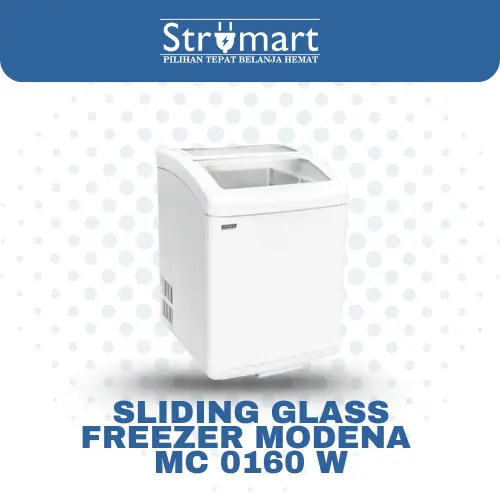 Sliding Glass Freezer Modena Mc 0160 W