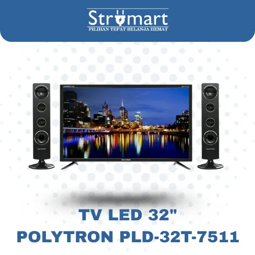 TV LED 32" Polytron PLD-32T-7511