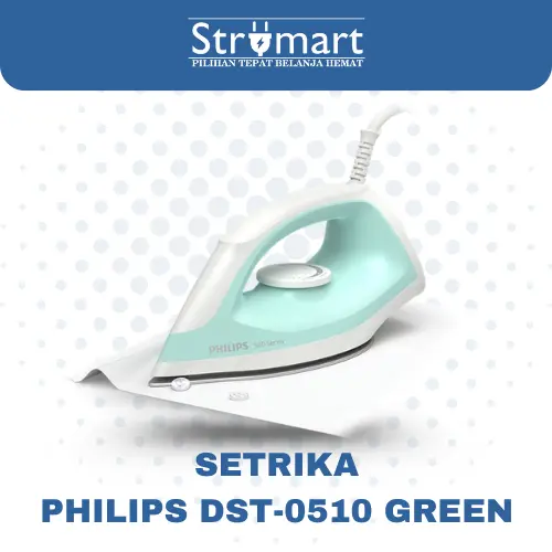 Setrika Philips DST-0510/70/GREEN/350W