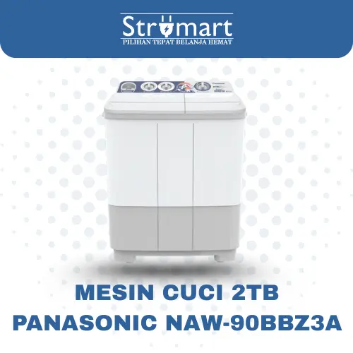 Mesin Cuci 2TB Panasonic NAW-90BBZ3A