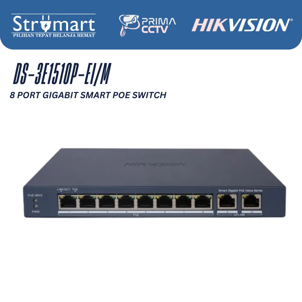 Poe Hikvision DS-3E1510P-EI/M