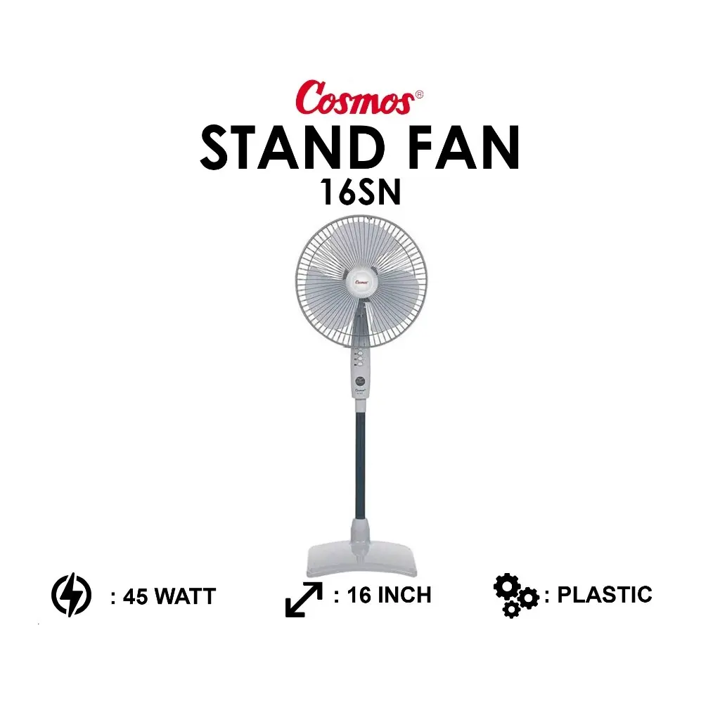 Kipas Angin Berdiri 16" Cosmos SN/2IN1