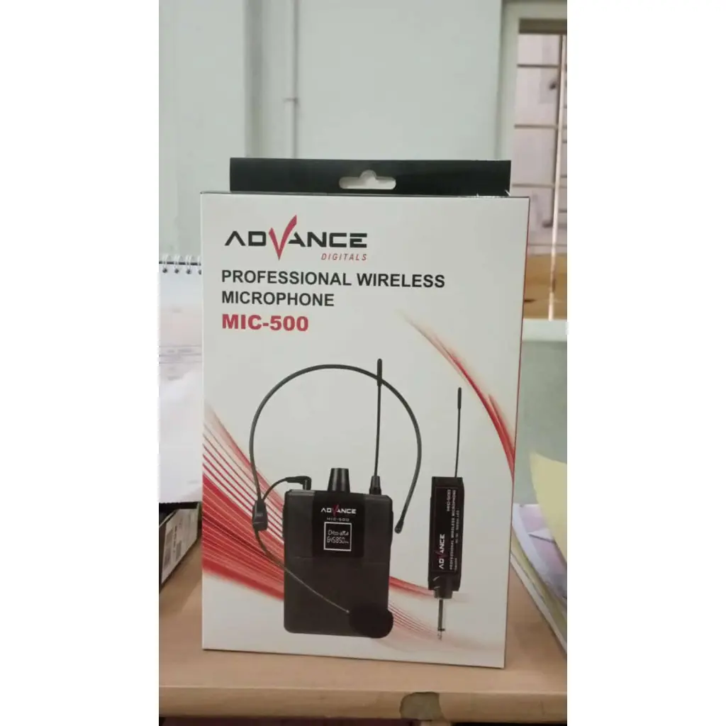 Microphone Wireless Advance MIC-500 Clip On