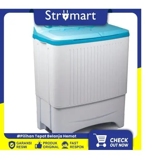 Mesin Cuci 2TB Polytron Pwm 8073B/P