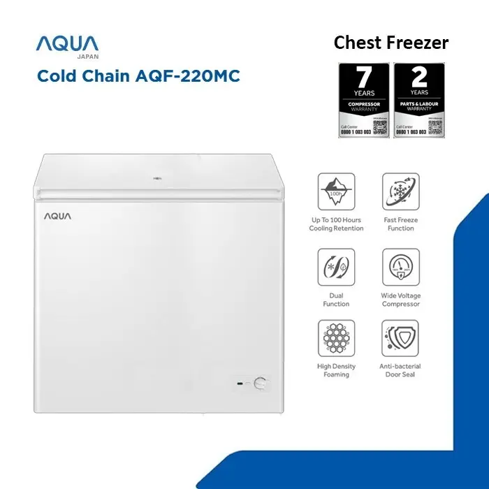 Freezer Box Aqua AQF-220MC