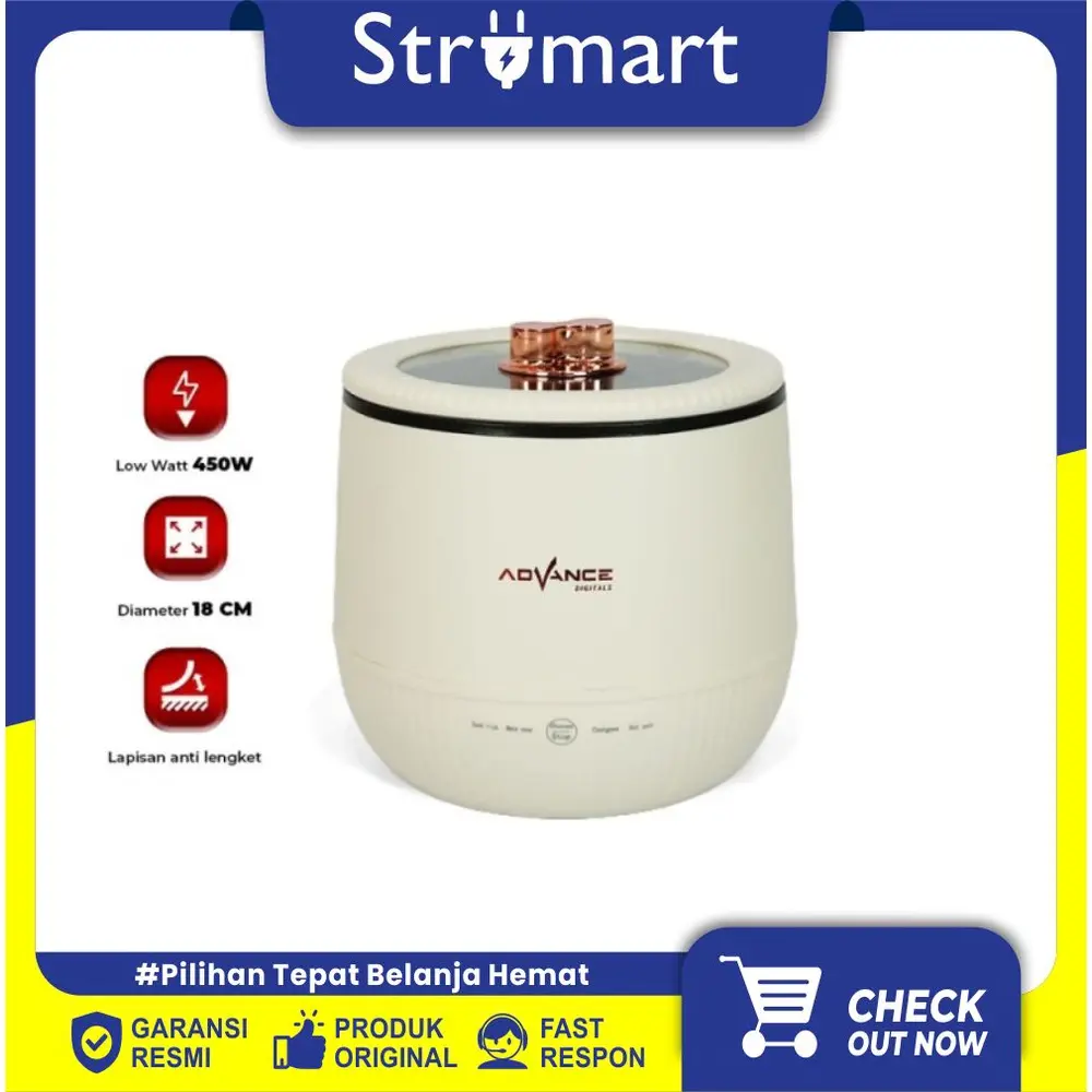 Panci Listrik Advance C-330 Multiguna 1.8L
