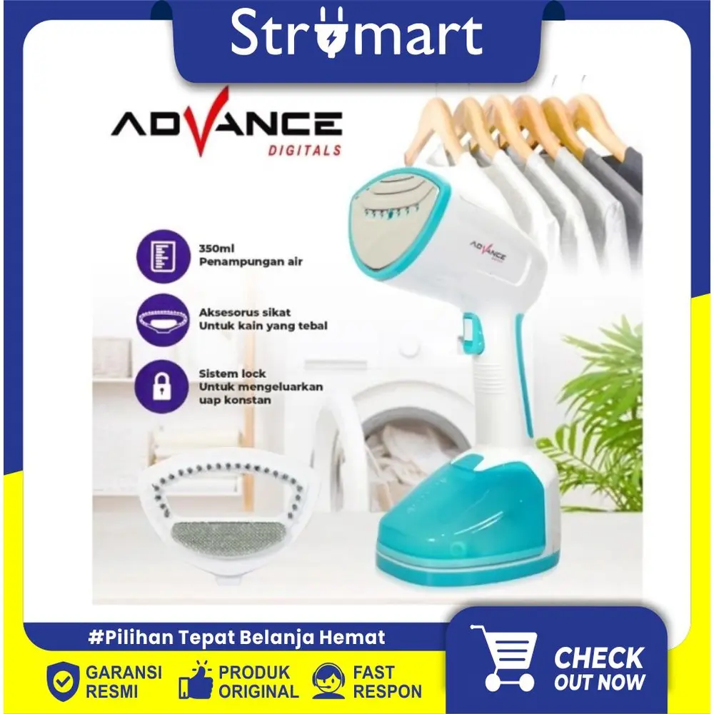 Setrika Uap Steamer Advance STK-800