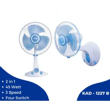 Kipas Angin Meja 12" Miyako KAD-1227BPL/PL/2IN1