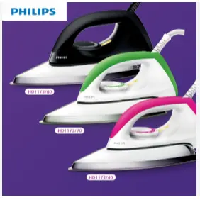 Setrika *PHILIPS HD-1173/70/HJ