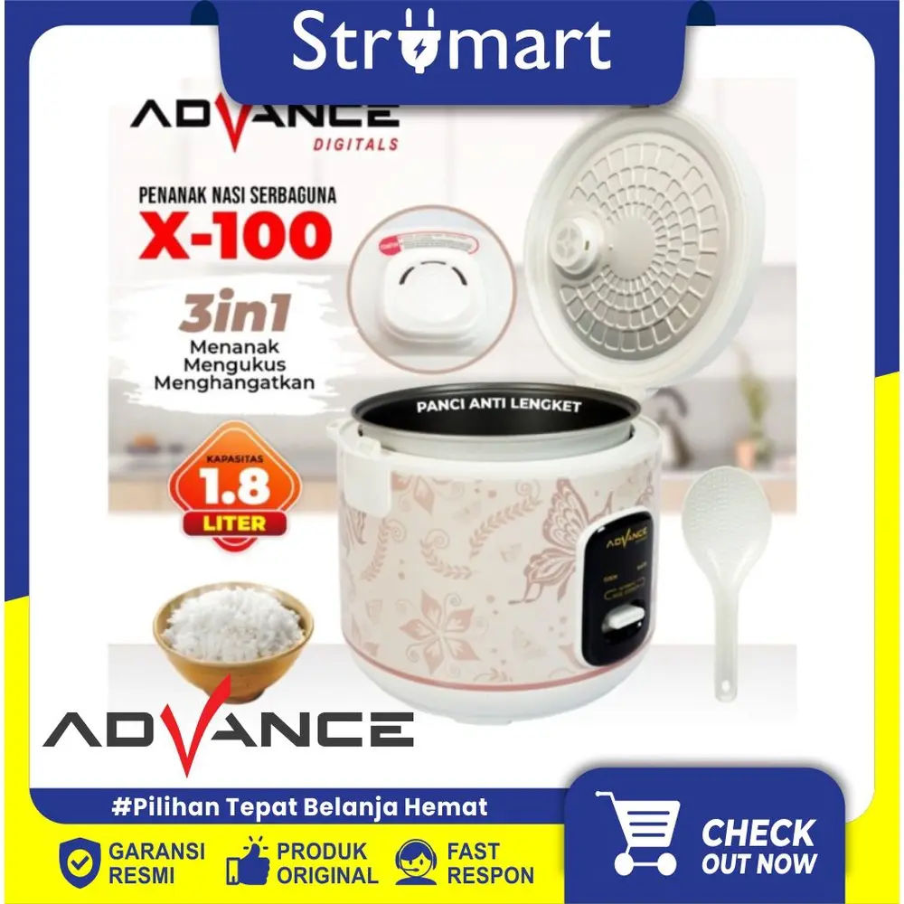 Magic Com Advance X-100 3IN1 1.8L