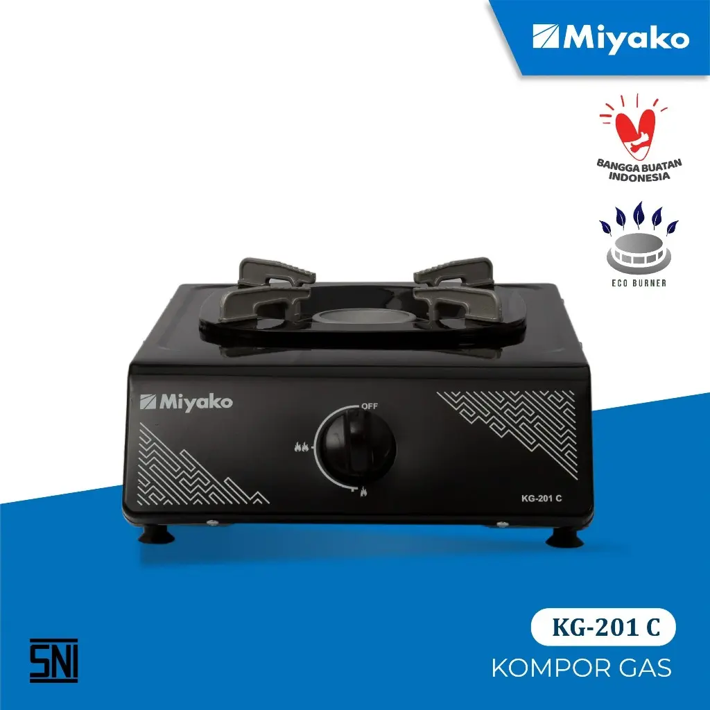Kompor Miyako Kr KG-201C/2PC-3%/TF/1 TK-COR/=KG-11C