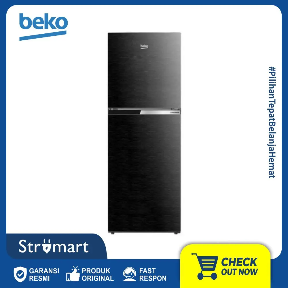 Kulkas 2PT Beko RDNT231I50VZWB Inverter