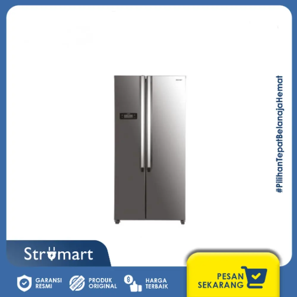 Kulkas Sbs Sharp SJ-IS60M -SL