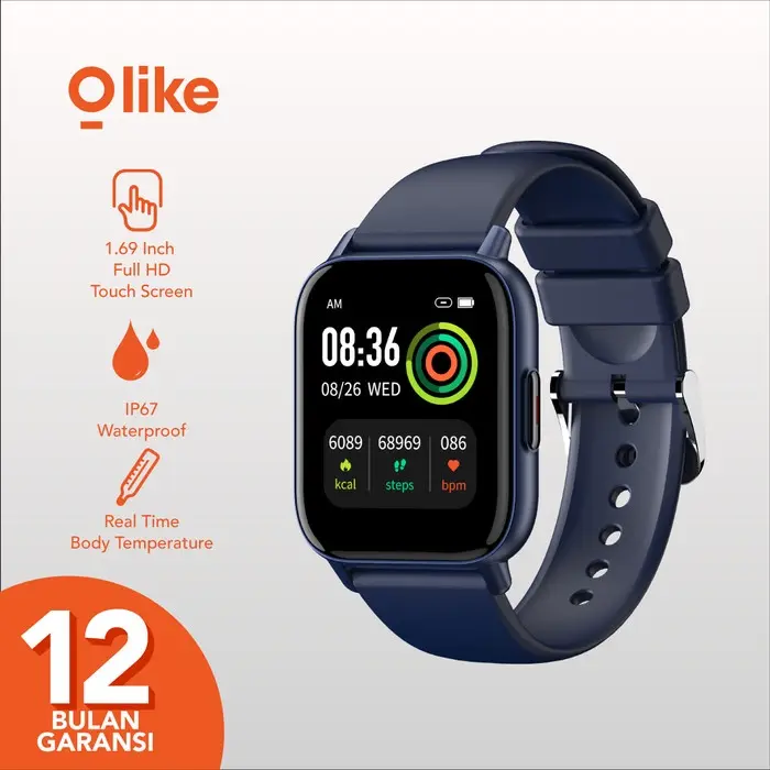 Olike Smartwatch Horizon W12 Black