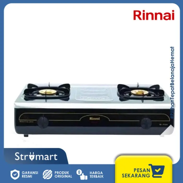 Kompor Rinnai Ri 712A/2PC-2%/=RI 712AF