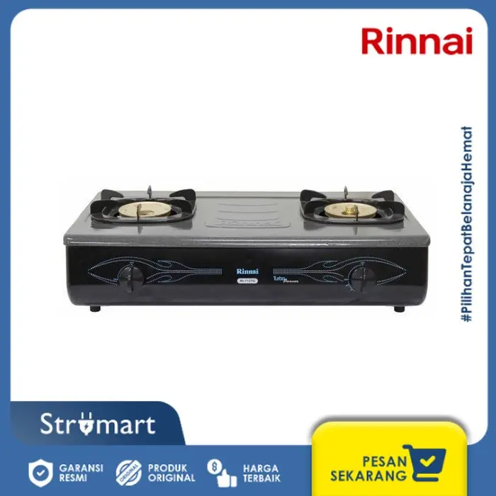 Kompor Rinnai Ri 712TG/2PC-2%/GRAY